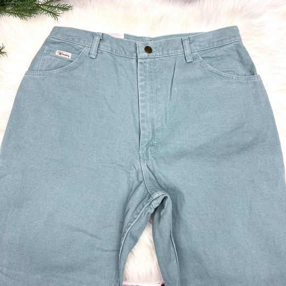 👖NWT🤩 VINTAGE 80s |•WRANGLER•| Deadstock Relaxed Fit SUPER High Rise Jean 14S - Picture 5 of 16